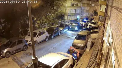 Beşiktaş'ta 'dur' ihtarına uymadı : Şişli'de park halindeki araçlara çarptı