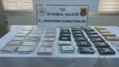 Eyüpsultan'da uyuşturucu operasyonu: Araçta 50 kilogram kokain ele geçirildi
