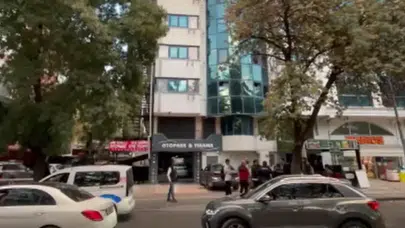 Otelin 6. katından otomobilin üstüne düşen kadın ağır yaralandı