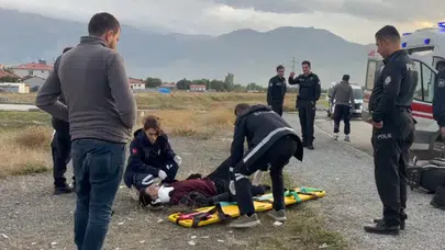 Erzincan'da Motosiklet Kazası: Bir Yaralı
