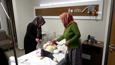 Kahramanmaraş'ta 1 Yaşındaki Bebeğin Böbreğinden 2 Santimlik Taş Çıkarıldı