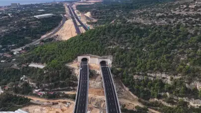 Çeşmeli-Kızkalesi Otoyolu Trafiğe Açılıyor