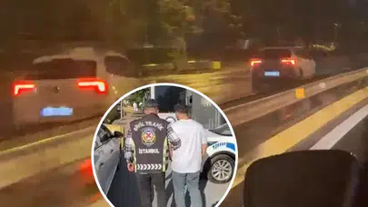 İstanbul'da Ters Yönde İlerleyen Sürücüye Ağır Ceza