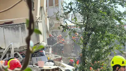Maltepe’de 7 katlı binada korkutan çökme: 2 kişi hayatını kaybetti