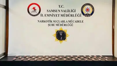 Samsun Canik’te uyuşturucu operasyonu