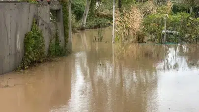 Hatay Reyhanlı'da sel felaketi
