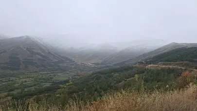 Ödemiş Bozdağ'a Mevsimin İlk Karı Düştü