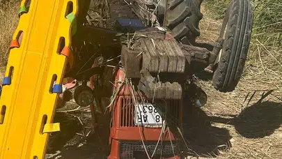 Muğla'da traktör devrildi: Karı koca hayatını kaybetti