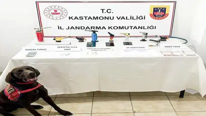 Kastamonu'da uyuşturucu operasyonu