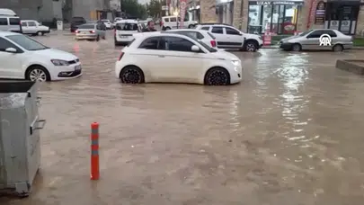Adıyaman’da şiddetli sağanak