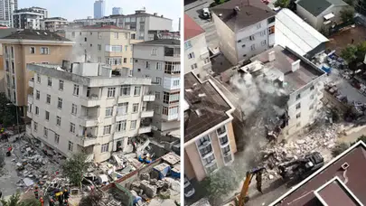 Maltepe'deki Binada Bilirkişi Ön Raporu