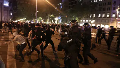 İspanya'da Konut Krizi Protestolarında Gergin Anlar