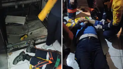 Zonguldak'ta asansör kazası