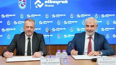 Trabzonspor ile Albayrak Finans Arasında Sponsorluk Anlaşması İmzalandı