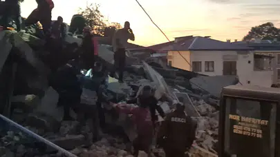 Zonguldak'ta Çöken Metruk Binadan Acı Haber Geldi