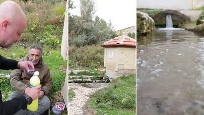 Aksaray Koçpınar Köyü'nde Yeraltından Çıkan Doğal Sodalı Su İlgi Odağı Oldu