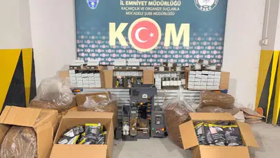 Eskişehir'de kaçak tütün ve alkol operasyonu: 1 tutuklama