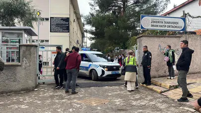 Kahramanmaraş Onikişubat'ta Okul Yanındaki İnşaatta Gaz Paniği