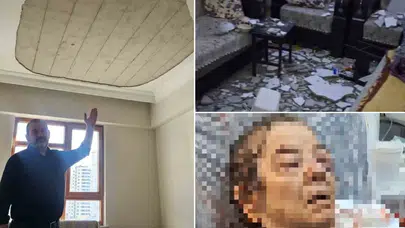 Tavanı çökmesi sonucu gözünü kaybeden kadının evladı konuştu