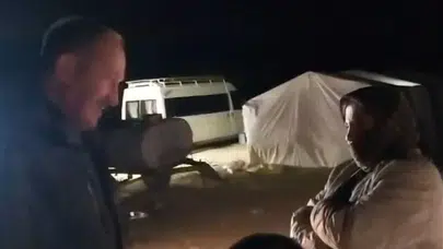 Polatlı'da Sağanak Yağış Tarım İşçilerinin Çadırlarını Su Altında Bıraktı
