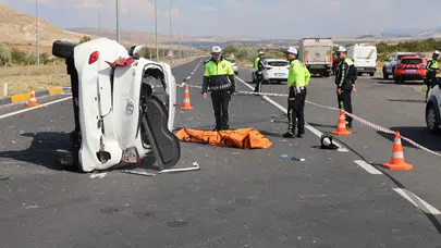 Nevşehir'de feci kaza: 2 ölü, 1 yaralı