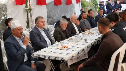 Yüksek'ten şehit polis Ahmet Türkoğlu'nun ailesine taziye ziyareti