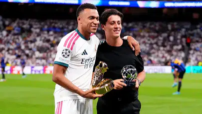 Arda Güler ve Zinedine Zidane Karesine Kylian Mbappe'den Esprili Yorum