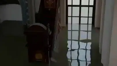 İstanbul Kağıthane'de Tarihi Sadabad Camii Sular Altında Kaldı