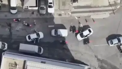 Çekmeköy'de uyuşturucu ticareti yapan 2 şüpheli dron destekli operasyonla yakalandı