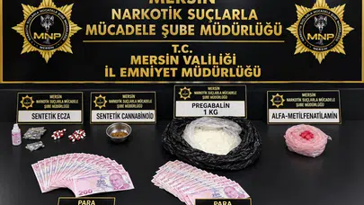 Mersin'de Uyuşturucu Operasyonu: İki Şüpheli Tutuklandı