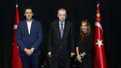 Erdoğan, SpaceX yöneticileriyle görüştü