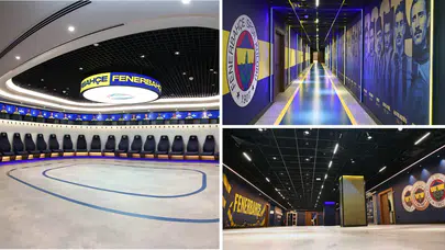 Fenerbahçe Şükrü Saracoğlu Stadı'nda Soyunma Odaları Yenilendi
