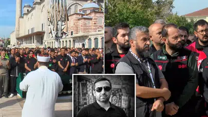 Isparta'daki kanyon kazasında can veren Sinan Yavuz'a veda