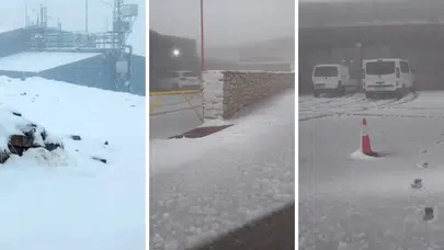 Bulgaristan'ın Yüksek Kesimlerinde İlk Kar Yağışı Etkili Oldu