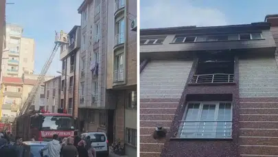 Esenyurt'ta Yangın Paniği: 5 Katlı Binada Mahsur Kalanlar Kurtarıldı