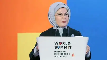 Emine Erdoğan Semerkant Zirvesi'nde Konuştu