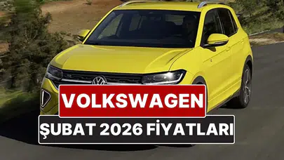 Şubat 2026 Volkswagen Fiyat Listesi: Polo, Golf, Tiguan, T-Roc, Taigo, Tayron, ID.4 ve ID.7 Modellerinin Güncel Fiyatları Neler?