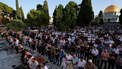 İsrail, Mescid-i Aksa'da Ramazan Bayramı Namazına İzin Vermedi