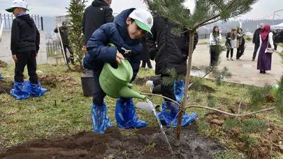Ordu'da Orman Haftası Etkinlikleri Kapsamında 1500 Fidan Dikildi