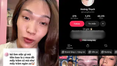 1,3 milyon takipçisi olan güzellik blog yazarı ve TikTok fenomeni Hoang Thach kimdir?