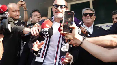 Beşiktaş’ın yeni teknik direktörü Vincenzo Italiano İstanbul'da