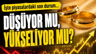 Yatırımcılar için altın fiyatları düşüyor mu, yükseliyor mu?