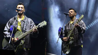 Tekirdağ'da 60. Uluslararası Kiraz Festivali'nde müzik dolu bir gece yaşandı