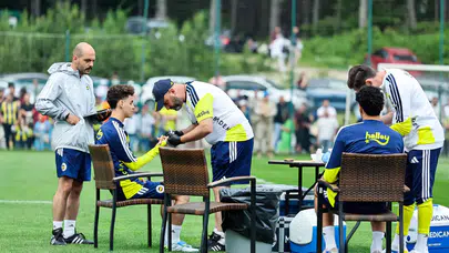 Fenerbahçeli futbolcular laktat testinden geçti