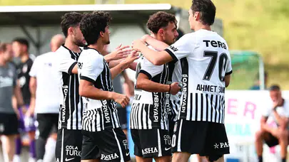 Beşiktaş hazırlık maçında Mattersburg'u İlhan Fakılı'nın golüyle mağlup etti