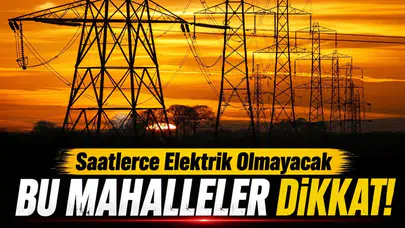 Trabzon'da planlı elektrik kesintileri hangi mahalleleri etkileyecek?