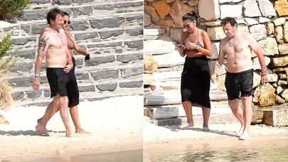 Kaya Çilingiroğlu, Kendisinden 26 Yaş Küçük Sevgilisiyle Çeşme'de Görüntülendi