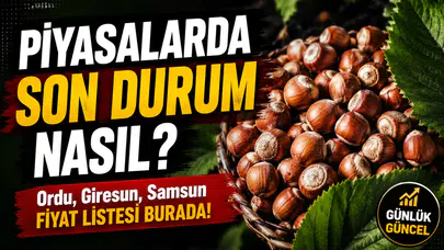 Fındık piyasasında nefesler tutuldu, fiyatlar dengeleri değiştirecek
