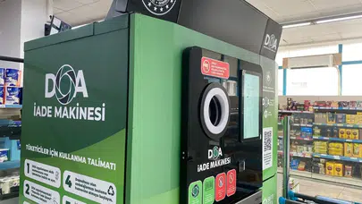 İstanbul'da depozito iade makineleri nerede var? İzmir ve Ankara'da nerede DOA iade makinesi var?