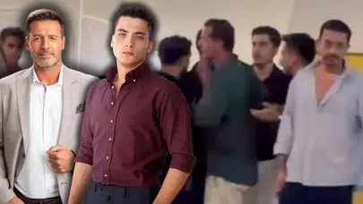 Uzak Şehir oyuncularının Alaçatı gecesi gergin bitti : Taksi tartışması kameraya yansıdı
